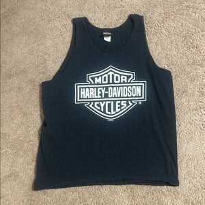 Harley-Davidson Navy Blue Tank Top